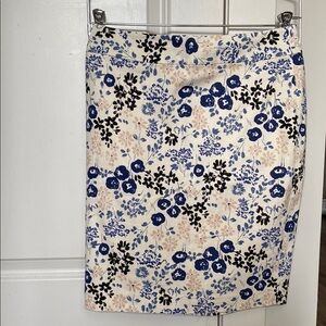 Ann Taylor Floral Print Skirt - NEW